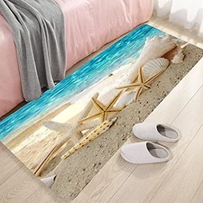 Non Slip Bath Rugs Sponge Foam for Bathroom,Durable Flannel Mat Bright 3D Pri...