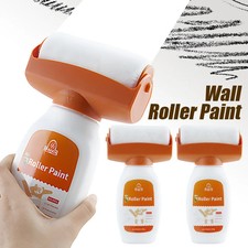 Wall Repair Roller Spackle Paint DIY Renovation Latex Kit White Water Household