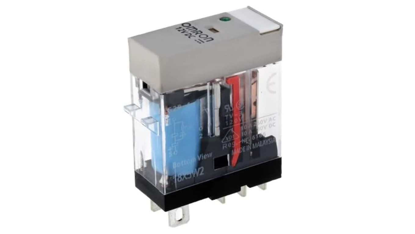 G2R-1-SNI-12DC Relay: Electromagnetic SPDT Coils: 12VDC 10A/250VAC /T2UK