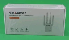 GALAWAY G1208 WiFi Extender 1200Mbps Repeater Wireless Signal Booster 2.4/5.8GHz