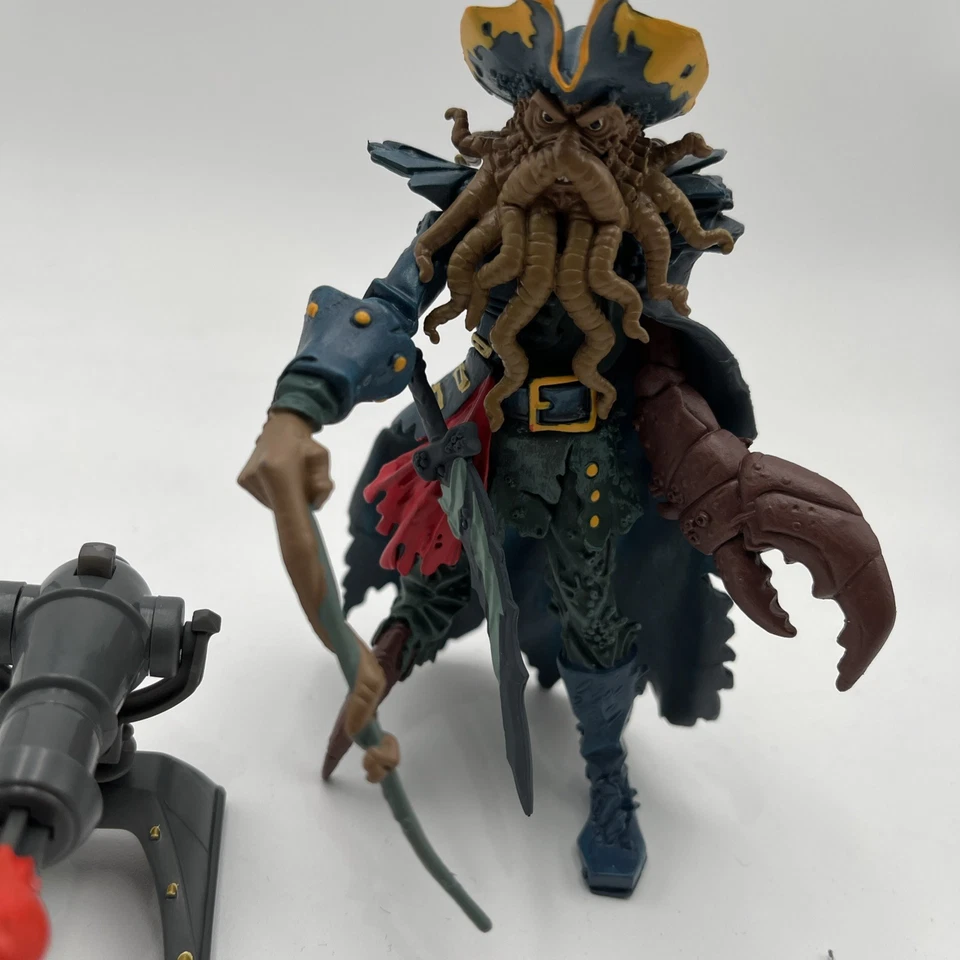 Фигурка Zizzle Disney Pirates of the Caribbean Swashbucklers DAVY JONES 4,75 дюйма  - Изображение 3 из 4