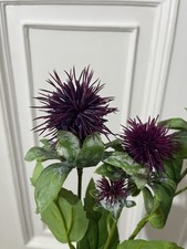 Spiky Artificial Faux Thistle Stem