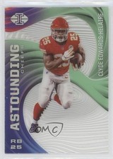 2020 Panini Illusions Astounding Emerald Clyde Edwards-Helaire #A4 0g27