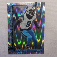 2025 Topps Chrome - Jaycee Horn #41 Raywave Refractor