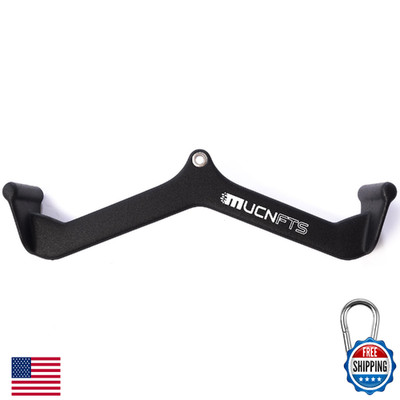 MucnFTS LAT Pulldown Attachment Back/Tricep Handle Bar Cable Gym Set