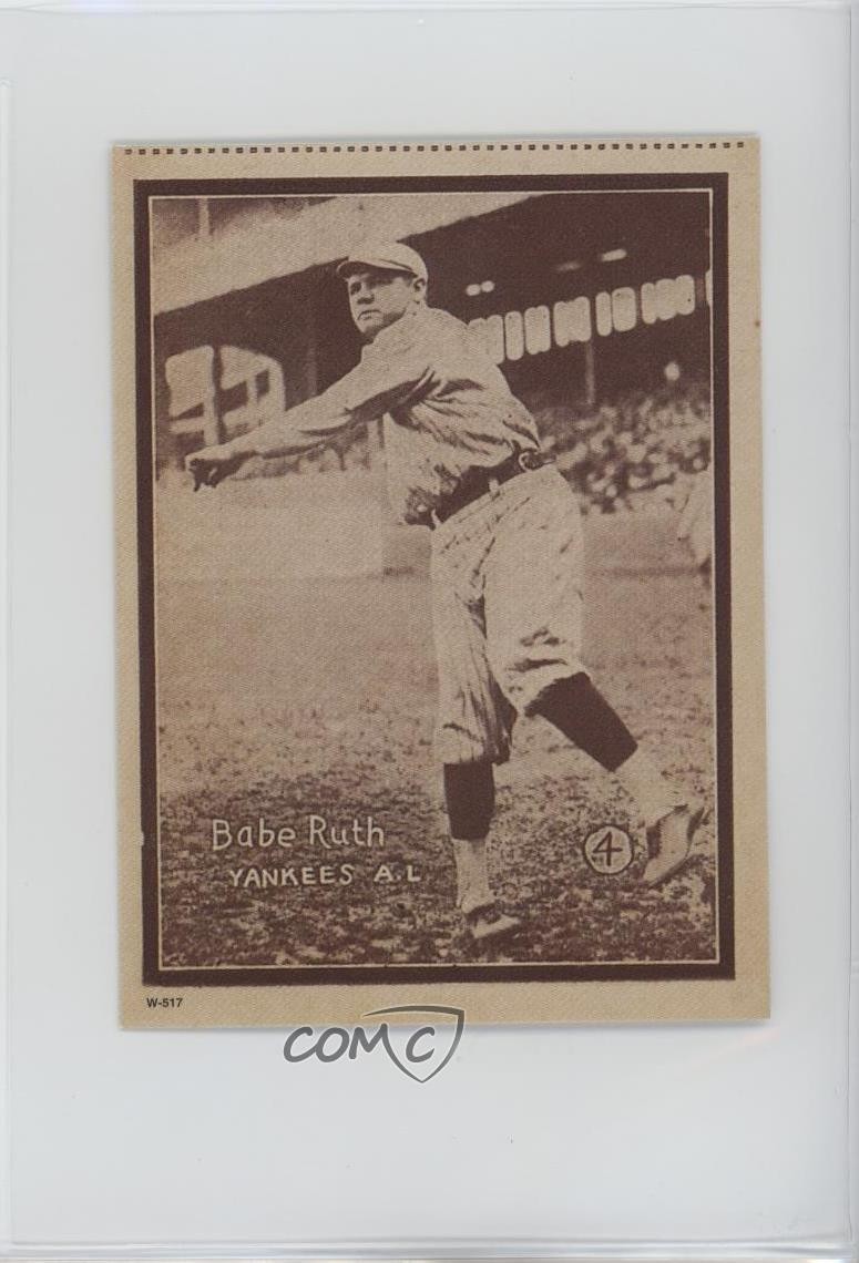 1997 1931 W517 Reprint Babe Ruth #4 HOF 0q3