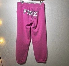 Vintage Y2K Victoria  s Secret PINK capri sweatpants Size Small