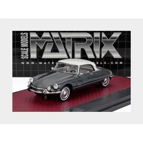 1:43 MATRIX Citroen Ds21 Grand Palais Coupe 1971 Blue Met Cream MX50304-102 - Immagine 2 di 2