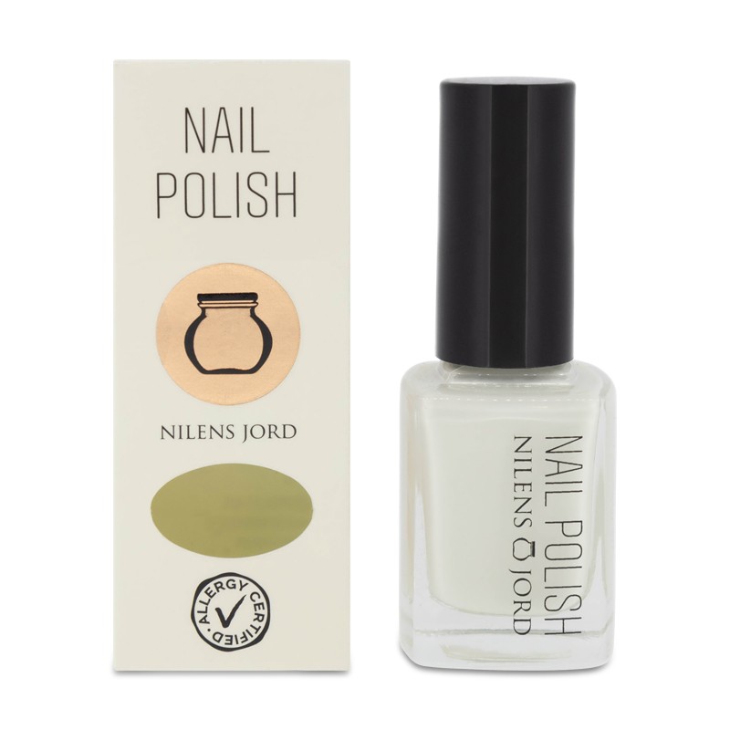 Nilens Jord Kiwi Long Lasting Blue Nail Polish With Wide Brush - Image 2