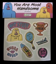 Obvious Plant You Are The Most Handsome Stickers Designer Art