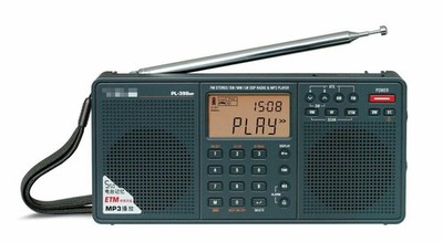 For TECSUN PL398MP PLL DSP MP3 PLAYER Dual Speaker Radio ENGLISH VERSION 