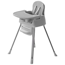 Portable Baby Highchair with 5-Point Harness for Infants & Toddlers
