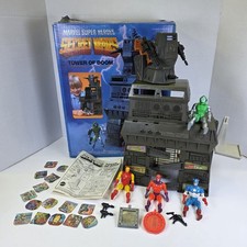1984 Mattel Marvel Secret Wars Tower of Doom  In-Complete  W/Box