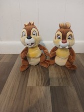Collectible Chip and Dale Plushie Plush 9  Disney Parks Store Disney World w Tag