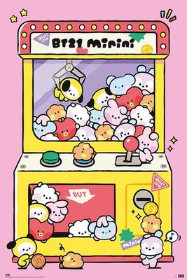 BT21 Arcade Machine | UK Import Poster [61 x 91,5 cm]