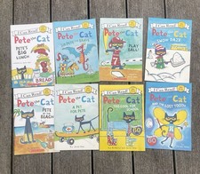 Pete The Cat My First I Can Read Book Lot of 8 by James Dean paperback NEW