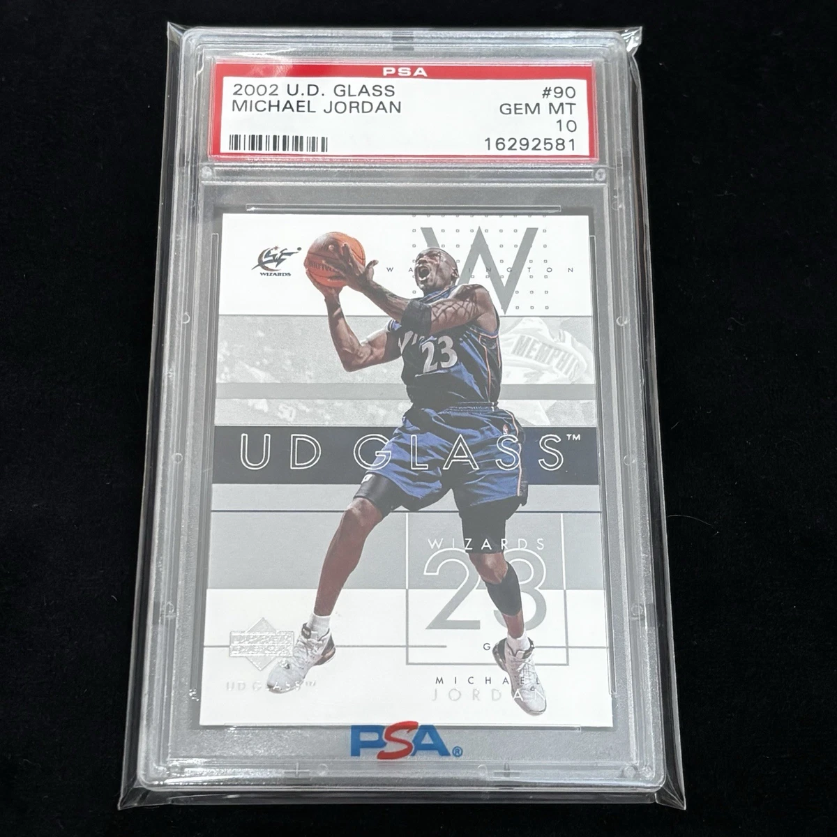 Michael Jordan Washington Wizards Basketball Grade 10 Sports