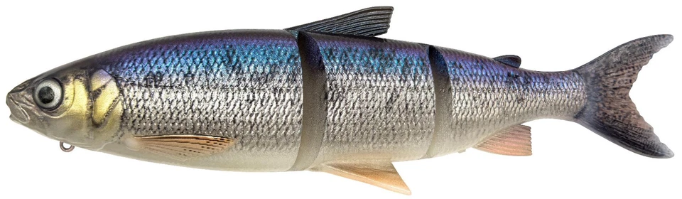 Savage Gear 3D Line Thru Whitefish 17cm 22cm 27cm Inline Soft Swimbait Wobbler - Bild 2 von 4