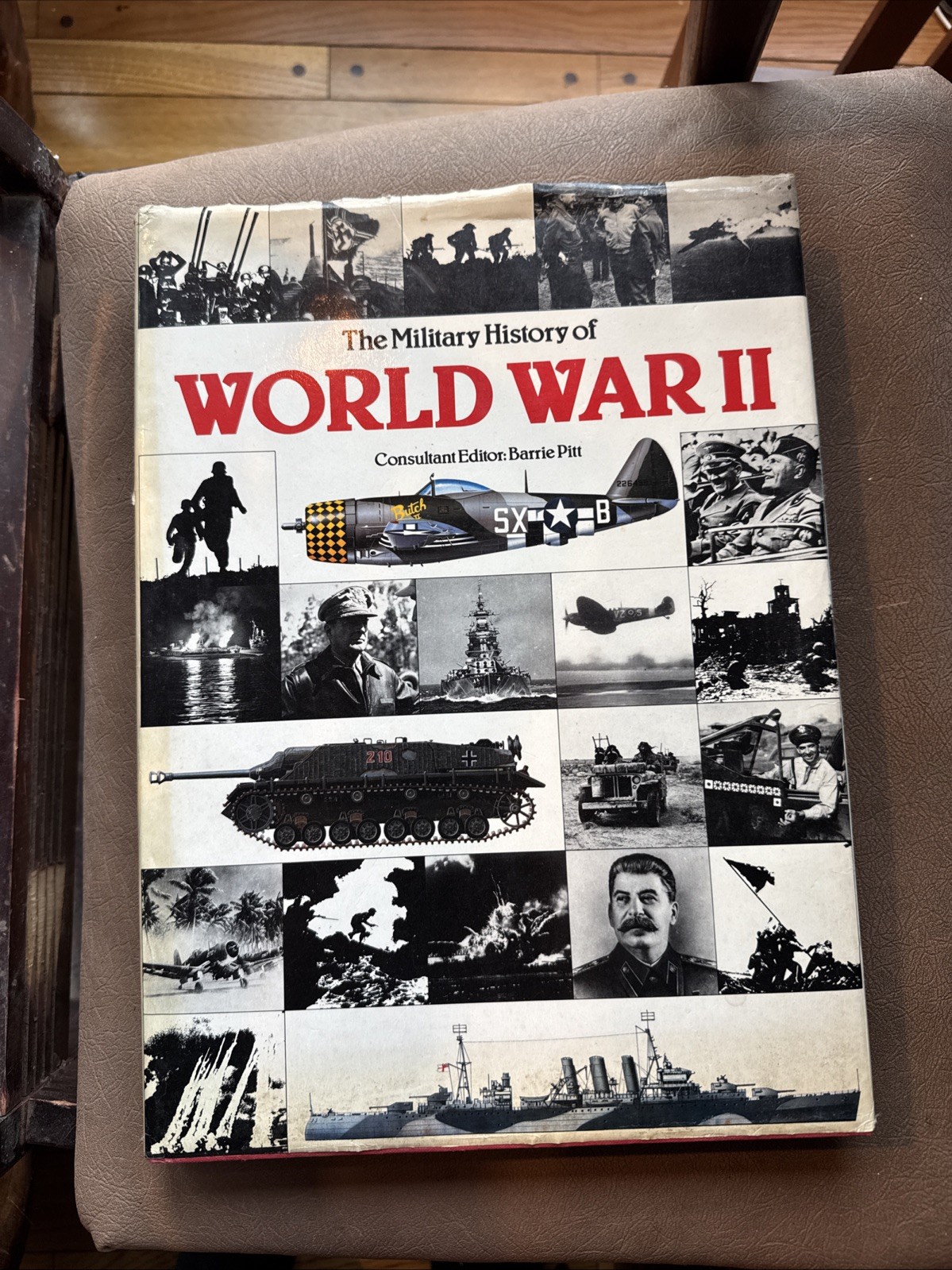 the military history of World War WW2 II two Barrie Pitt illustrated hardback
