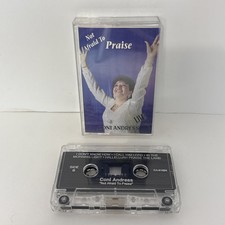 Coni Andress Not Afraid to Praise Live Vintage Cassette Tape