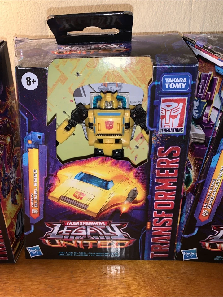 Nuevo Hasbro Transformers Lote de 3 Piezas Bumblebee Cosmos Breakdown Foto 3 de 4