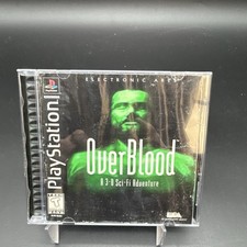 OverBlood  (Sony PlayStation 1, 1997) PS1 Black Label CIB Manual Tested **READ**