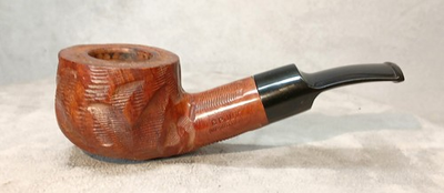 #ad RARE BP JUM Rusticated Bent Bullcap Rhodesian Tobacco Pipe Custom Bilt $200.00