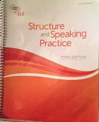 ELS - Structure and Speaking - Spiral-bound, by Fitzgerald - Acceptable n