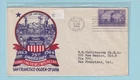 1944 Railroad FDC Omaha NE USS New Mexico WWII Pharmacist Mate Christenson N1131