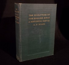 Evolution Of The English Bible by H. W. Hoare 1902 Hardcover Book 2nd Edition 