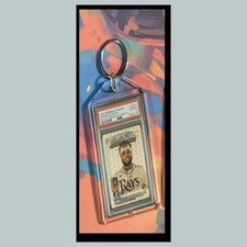 Marketplace image: 3432 Junior Caminero 2024 Bowman Chrome My 1st Bowman SuperFractor Keychain