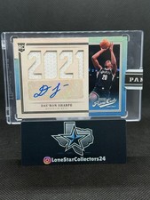 2021-22 Panini Instant Prime Cuts Day'Ron Sharpe #/10 RC