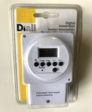 digital immersion heater timeswitch 24 hour deplay,16a 250 v- max 4000w new