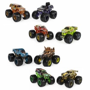 Monster Jam Color-Changing Trucks 2-Pack 1:64 Scale Reveal the Steel ...