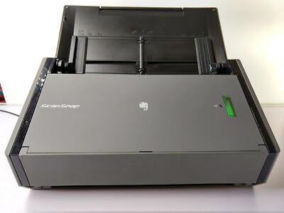 Fujitsu ScanSnap iX500EE Evernote WiFi Scanner w/Power Supply