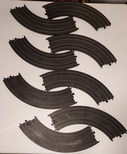 Tyco HO Scale 9" R 1/4 Circle Track no B-5831 set of 8 pcs. Electronic racing