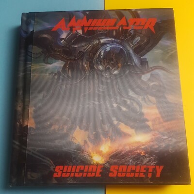     CD Annihilator, Suicide Society, 3D-Cover TOP    