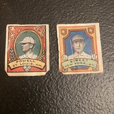 1911 T332 Helmar Baseball Stamps