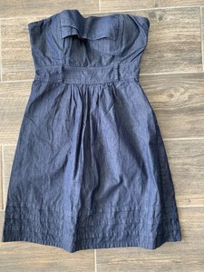 guess denim dress womens