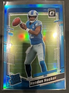 2023 Panini Donruss Optic Rated Rookie Aqua Prizm #234 Hendon Hooker /299 RC🔥🏈