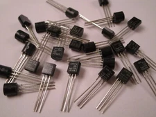 Qty 25: Vintage GE S3392 NPN Transistor 1960's Fuzz Pedal MPS3392 NOS Xlnt! Read