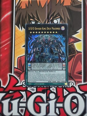 Yugioh Ultra Rare D/D/D Deviser King Deus Machinex BACH-EN044 1st Edition