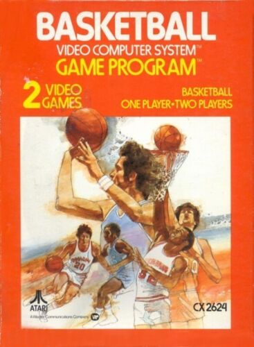 Atari 2600 Spiel - Basketball mit OVP - Bild 1 von 1