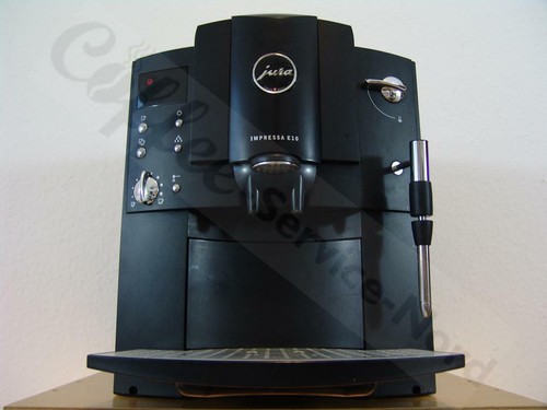 JURA Impressa E10 E25 Schwarz Chrom Vollautomat 12 Monate Gewährleistung 1991