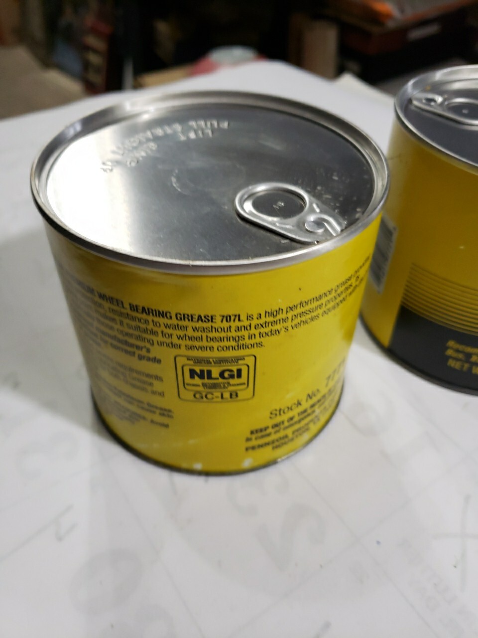 Vtg Lot of 21 LB CANS PENNZOIL MULTIPURPOSE & WHEEL BEARING GREASE