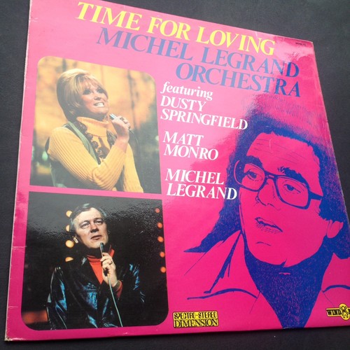 Michel Legrand TIME FOR LOVING Film Soundtrack LP Dusty Springfield Matt Monro - Picture 4 of 12