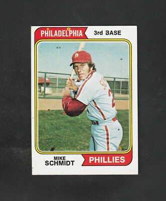 1974 Topps Mike Schmidt #283 -- GOAT  ~~ Phillies 2nd yr ~  HOF NICE