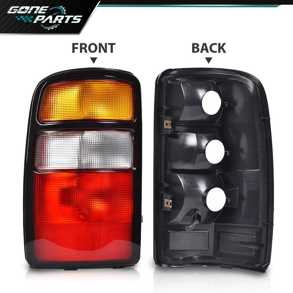 Luces traseras rojas izquierda y derecha aptas para Chevy Suburban Tahoe GMC Yukon 2000-2006 Foto 3 de 4