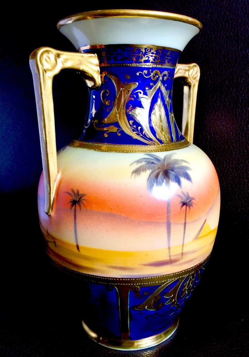 Rare Antique (1920s) Japanese Handcrafted Noritake Porcelain
