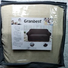 Granbest Water Repellent Sofa Cover 2-Pc High Stretch Couch Slipcover Mach Wash